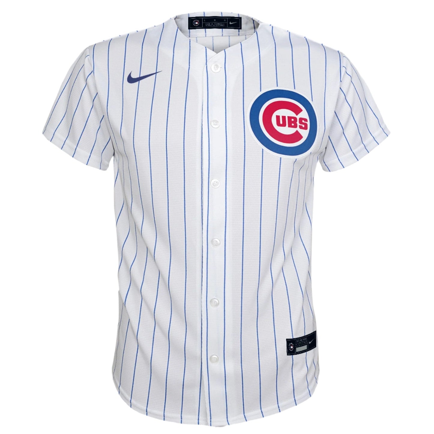 NIKE Youth Seiya Suzuki Chicago Cubs White Home Game Replica Jersey Official Team Jersey Sports Fan Apparel Official NFL Team Jersey Football Fan Apparel