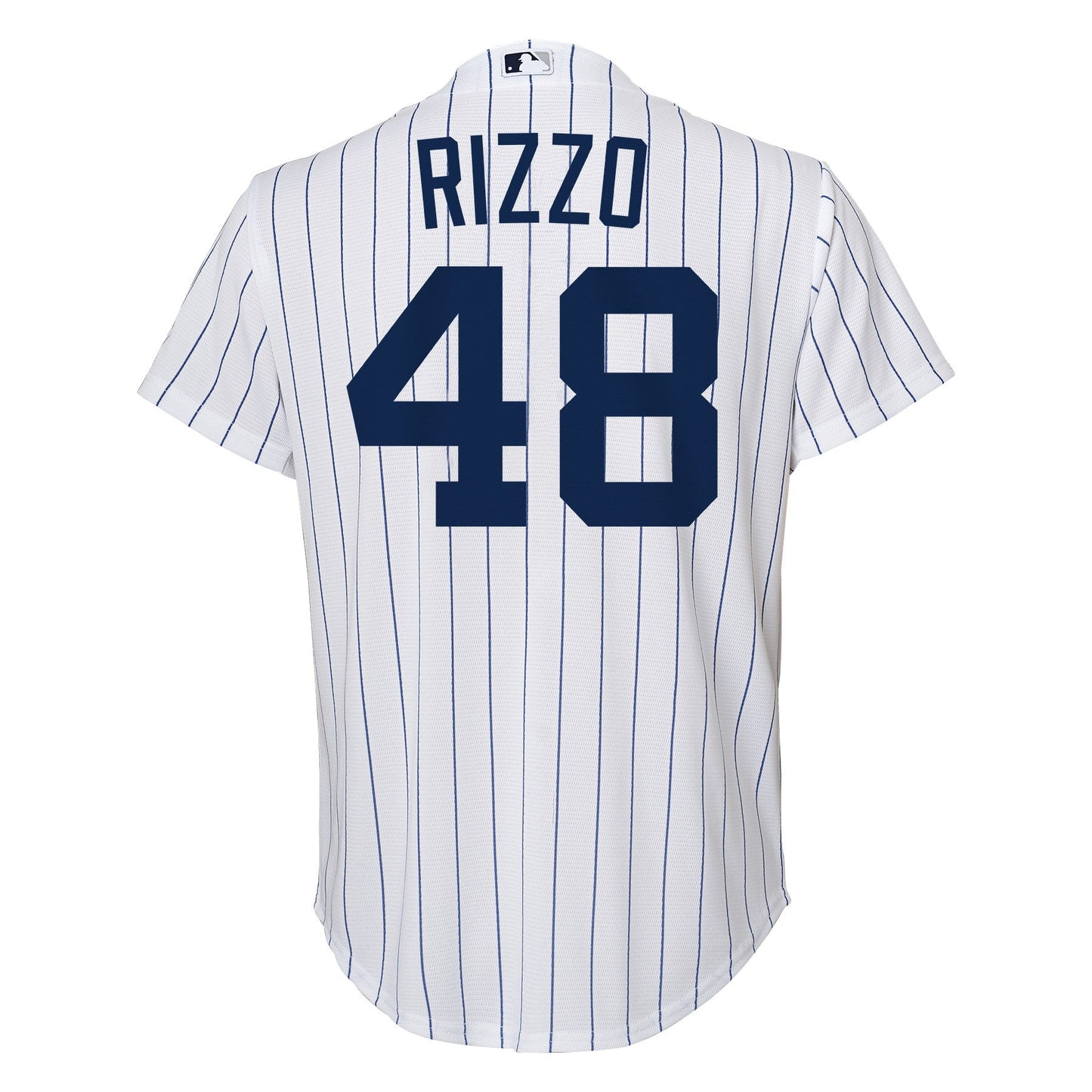 Youth Anthony Rizzo New York Yankees White Home Screen Print Game Replica Jersey Official Team Jersey Sports Fan Apparel Official NFL Team Jersey Football Fan Apparel