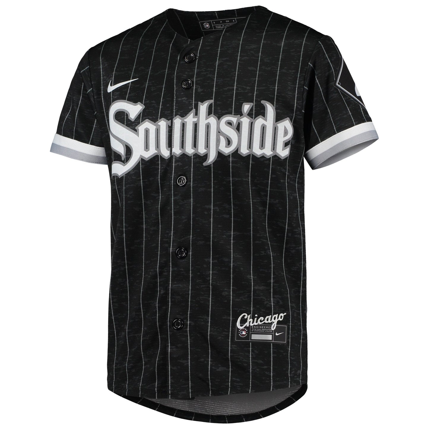 Youth Chicago White Sox Luis Robert Nike Black/Anthracite City Connect Replica Player Jersey Official Team Jersey Sports Fan Apparel Official NFL Team Jersey Football Fan Apparel