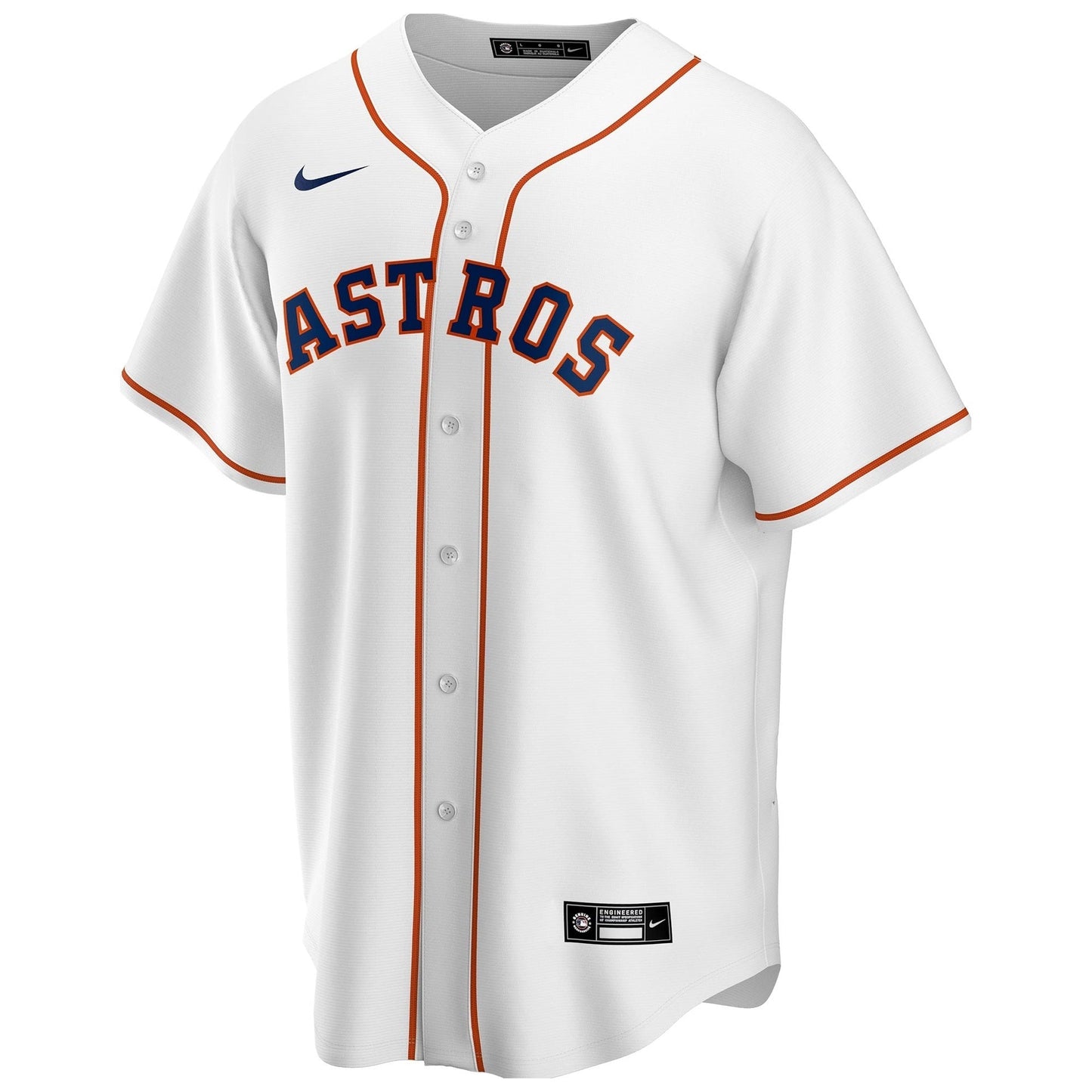 Nike - MLB Jersey - Houston Astros - Home Official Team Jersey Sports Fan Apparel Official NFL Team Jersey Football Fan Apparel