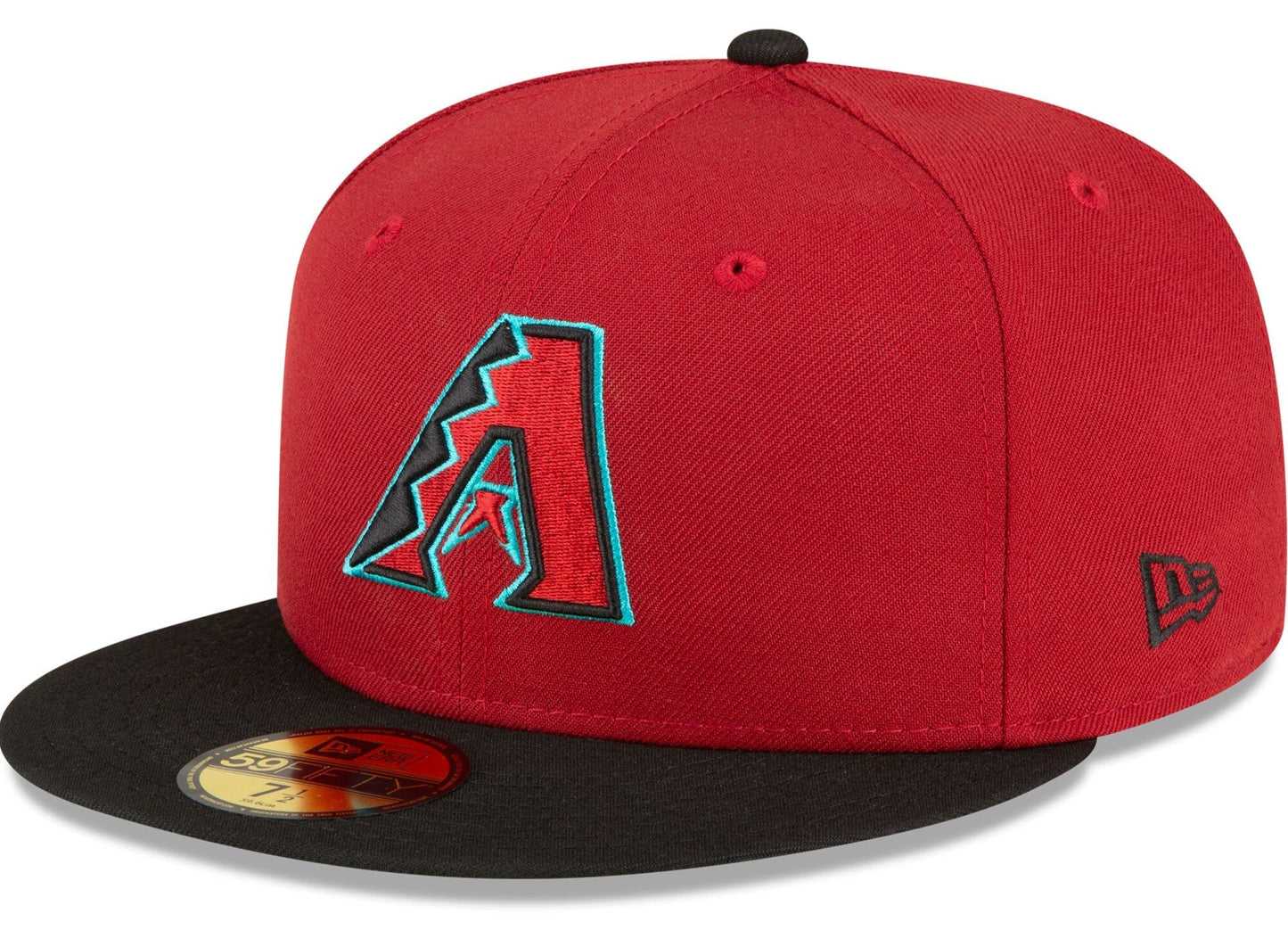Men's Arizona Diamondbacks New Era Red/Black Home Authentic Collection On-Field 59FIFTY Fitted Hat Official Team Hat Sports Fan Cap Official NFL Team Hat Football Fan Cap