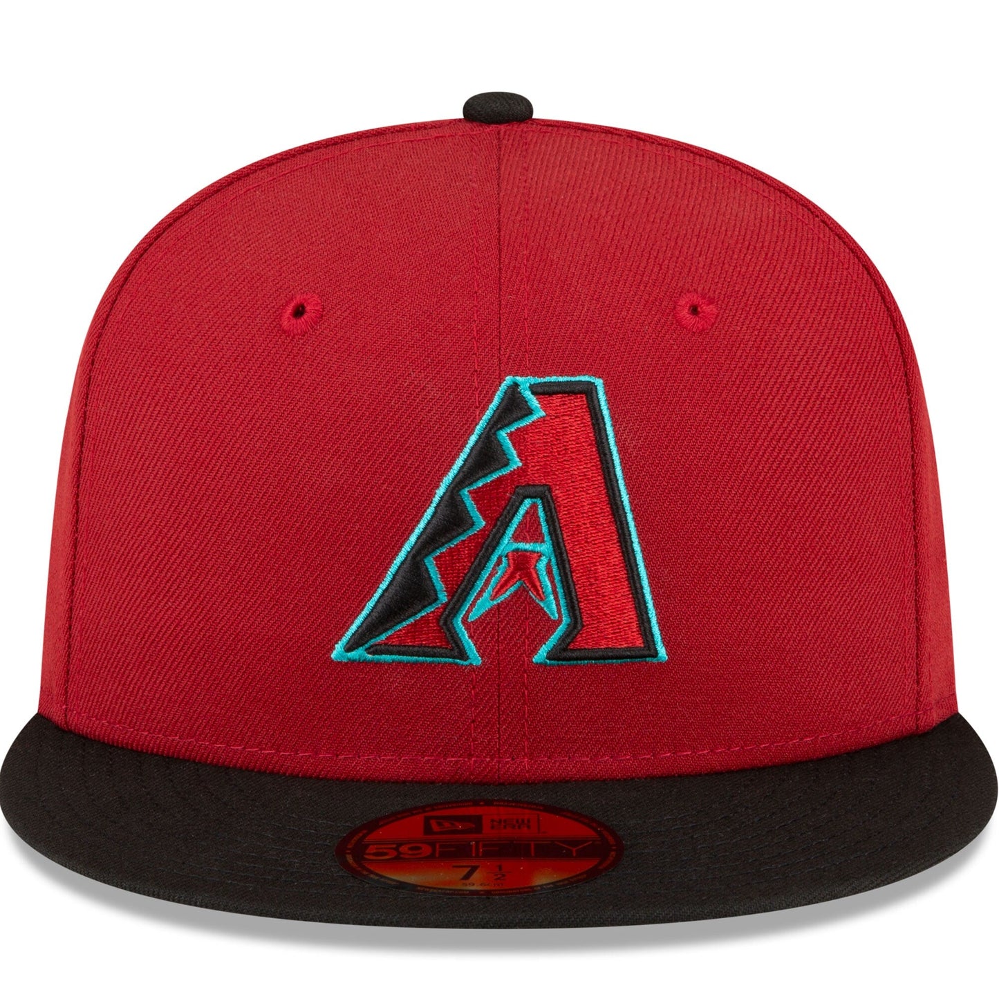 Men's Arizona Diamondbacks New Era Red/Black Home Authentic Collection On-Field 59FIFTY Fitted Hat Official Team Hat Sports Fan Cap Official NFL Team Hat Football Fan Cap