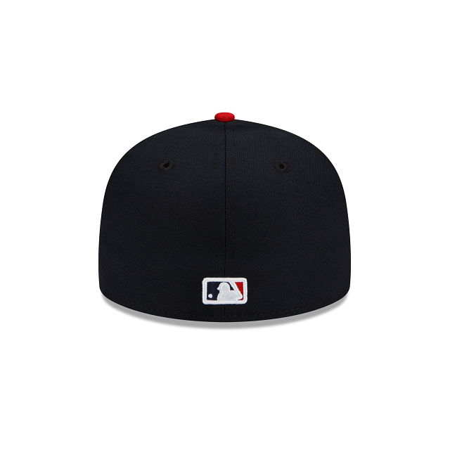 Cleveland Guardians New Era 2 Tone Home On Field 59FIFTY Fitted Hat Official Team Hat Sports Fan Cap Official NFL Team Hat Football Fan Cap