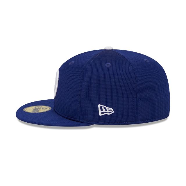 Los Angeles Dodgers New Era Royal 2025 Spring Training 59FIFTY Fitted Hat Official Team Hat Sports Fan Cap Official NFL Team Hat Football Fan Cap