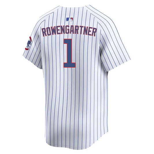 NIKE Youth Henry Rowengartner Chicago Cubs White Limited Home Replica Jersey Official Team Jersey Sports Fan Apparel Official NFL Team Jersey Football Fan Apparel