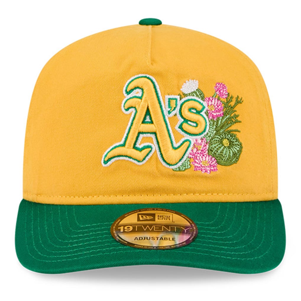 Oakland Athletics MLB 19Twenty Spring Training New Era Yellow/Green Official Team Hat Sports Fan Cap Official NFL Team Hat Football Fan Cap