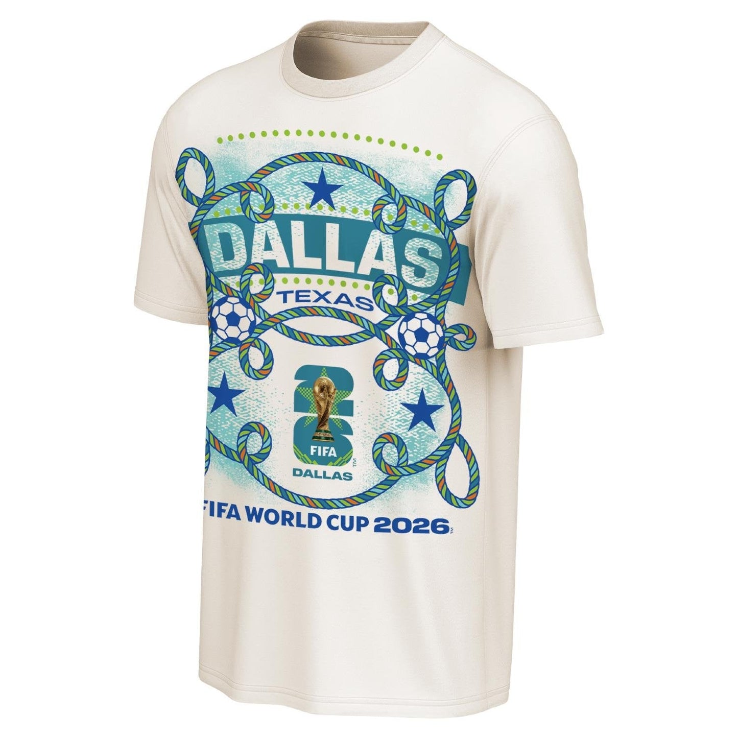FIFA World Cup 2026 Dallas Homestyle T-Shirt - Unisex Casual Graphic T Shirt