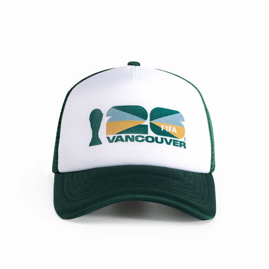 FIFA World Cup 2026 Vancouver Trucker Hat Official Team Hat Sports Fan Cap