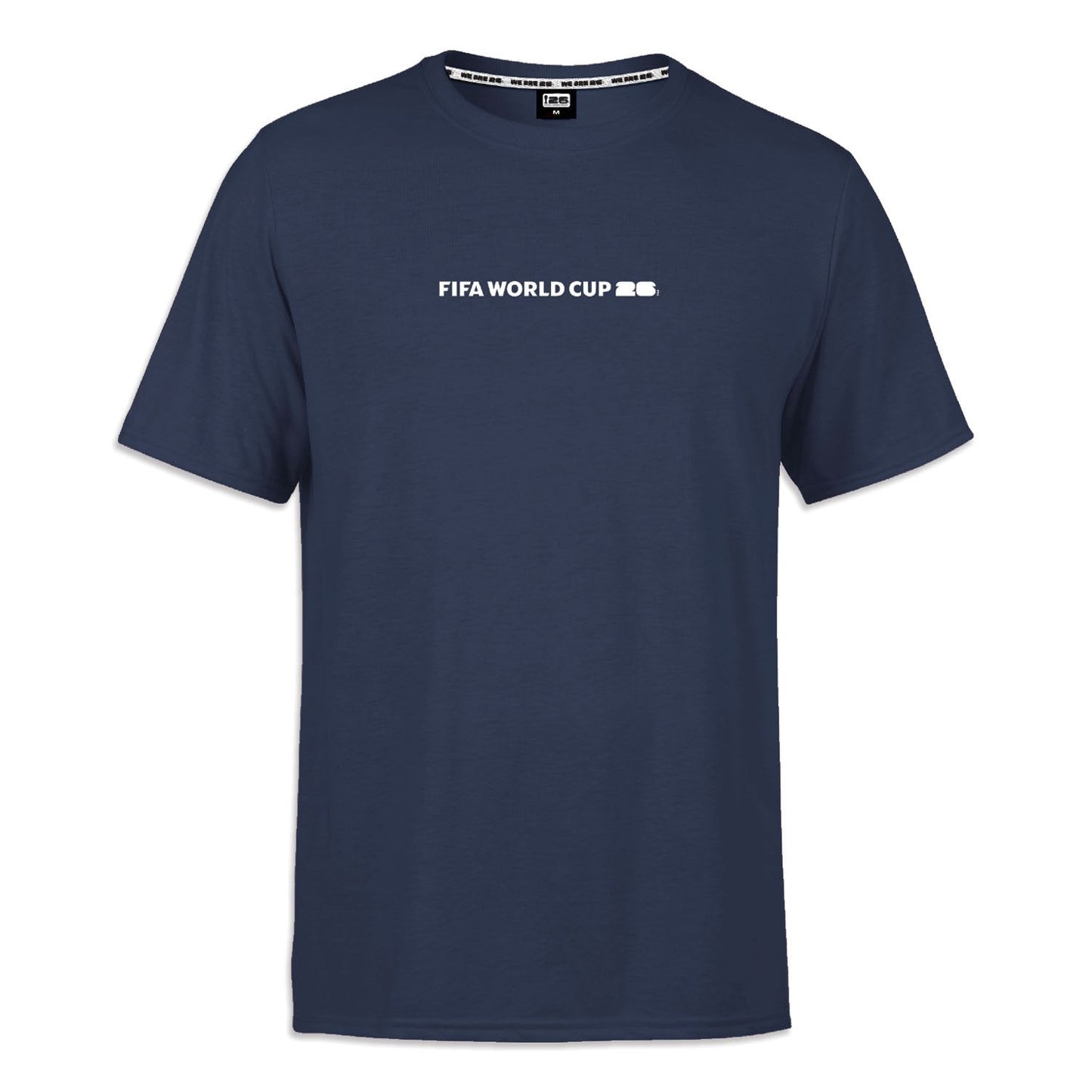 FIFA World Cup 2026 Vertical Abstract Navy T-Shirt - Unisex Casual Graphic T Shirt