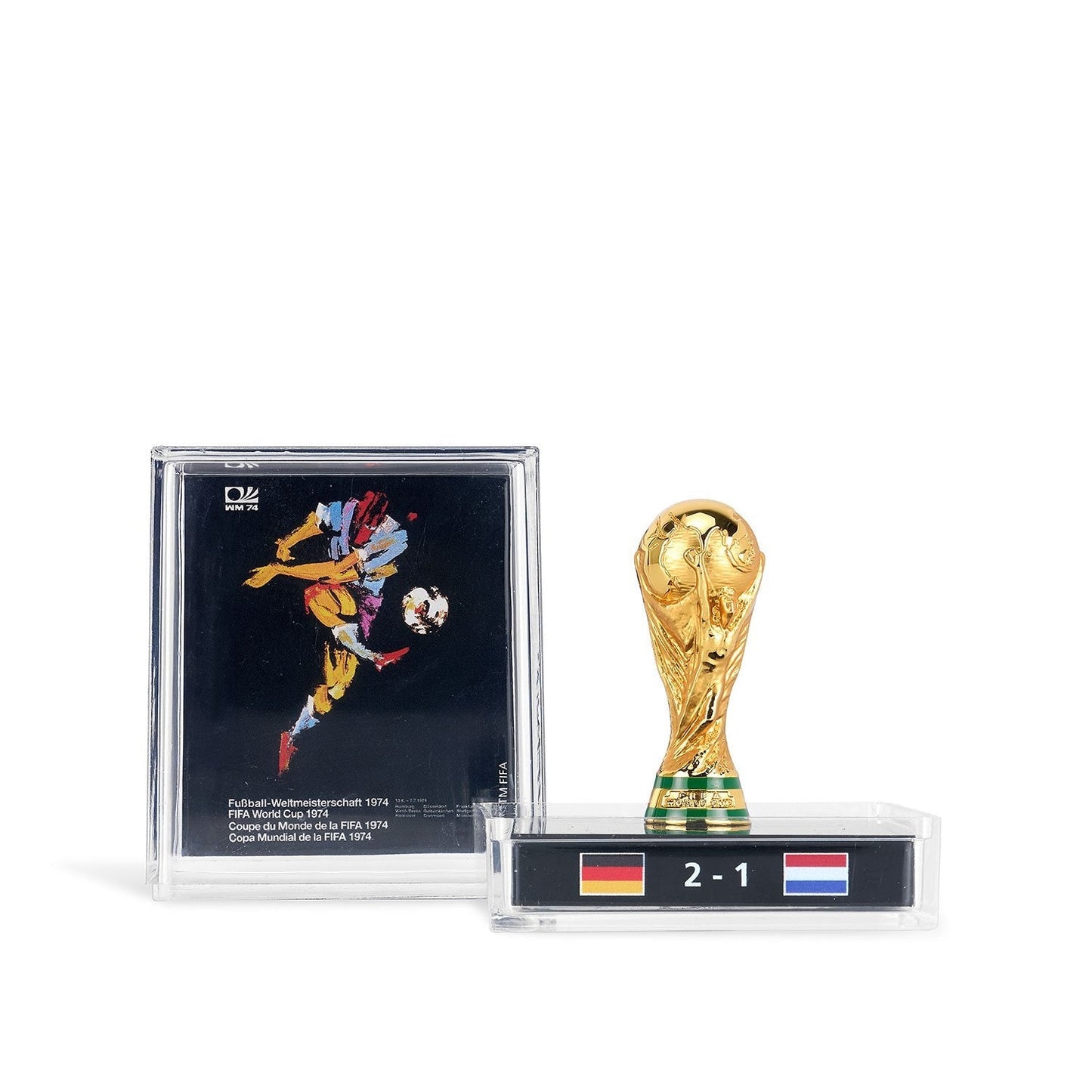 45mm Licensed 1974 FIFA World Cup Replica Trophy Popular Style Comfort Casual