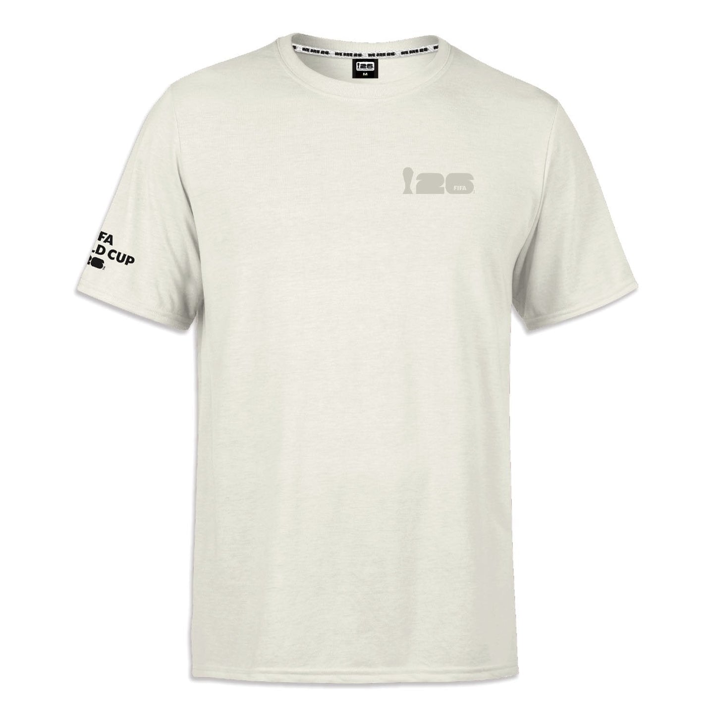 FIFA World Cup 2026 Tonal Minimal Cream T-Shirt - Unisex Casual Graphic T Shirt