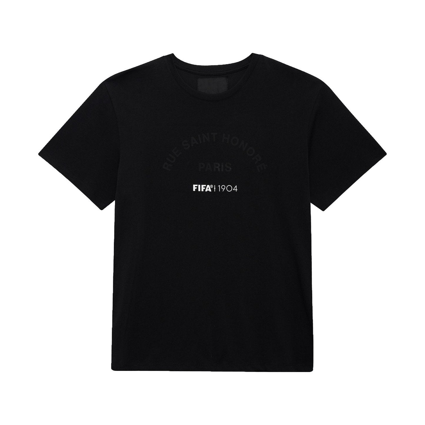 FIFA 1904 Arch Graphic Black T-Shirt - Unisex Casual Graphic T Shirt