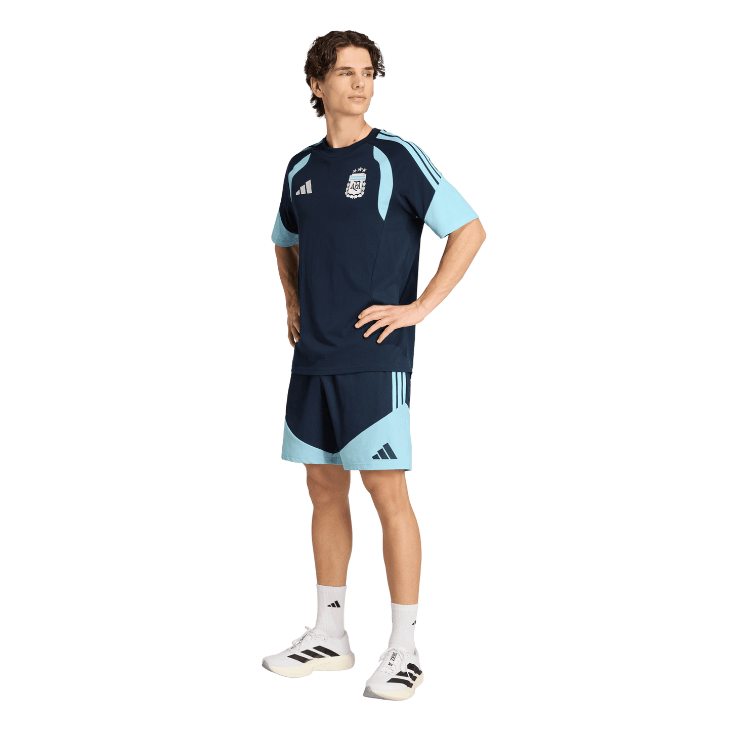 Argentina 26 Tiro Sweat T-Shirt - Men s Casual Graphic T Shirt