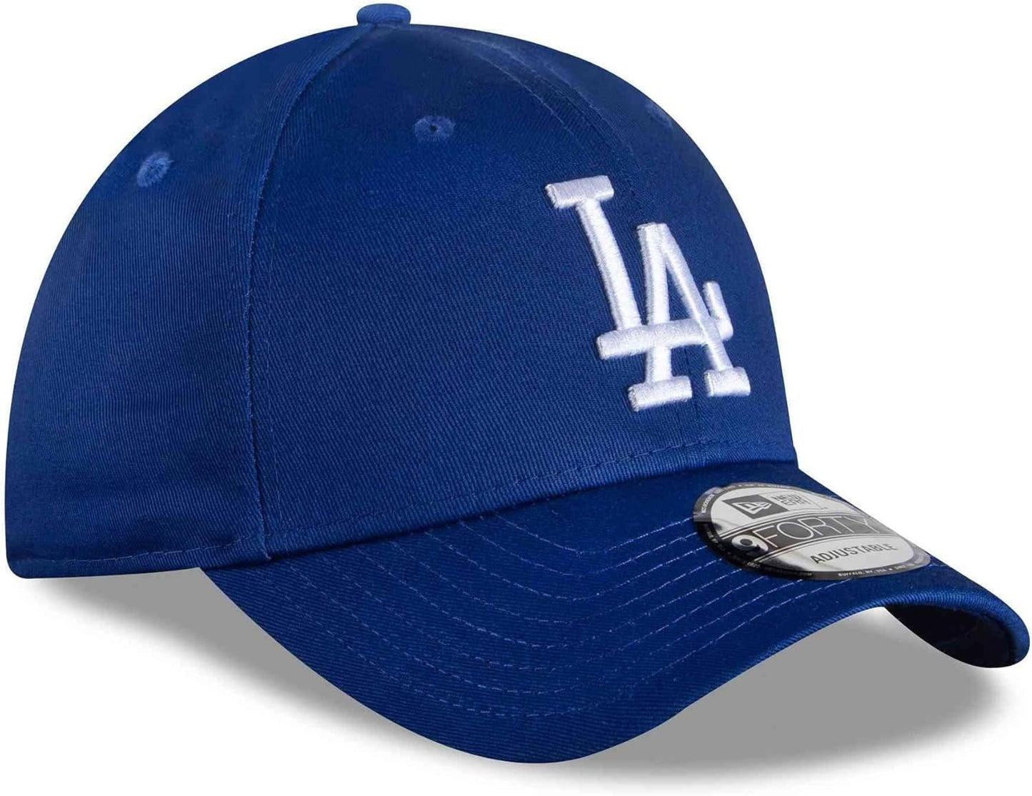 Los Angeles Dodgers MLB League Essential 9FORTY Strapback New Era Blue Official Team Hat Sports Fan Cap Official NFL Team Hat Football Fan Cap