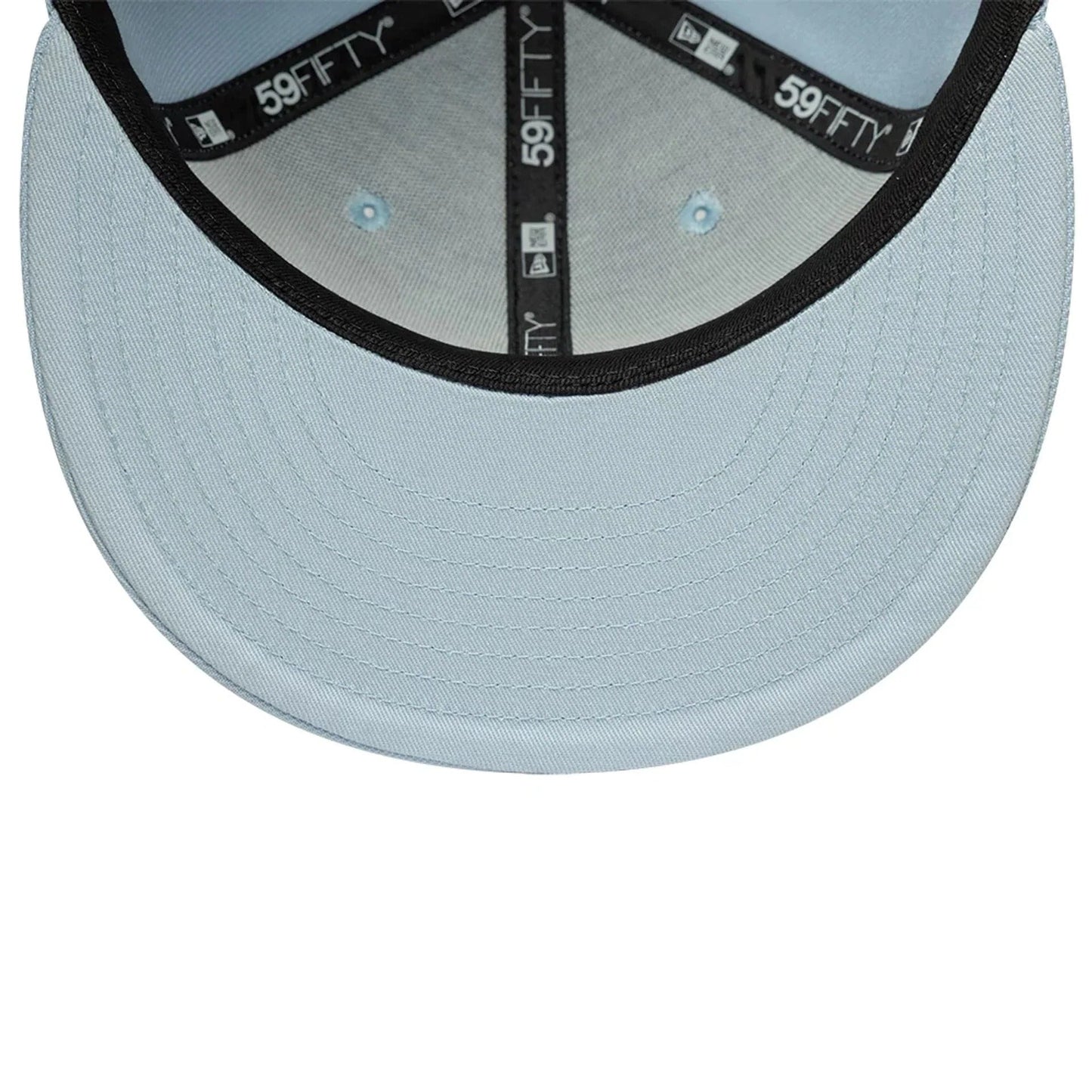New York Yankees MLB League Essential 59FIFTY Fitted Cap New Era Light Blue Official Team Hat Sports Fan Cap Official NFL Team Hat Football Fan Cap