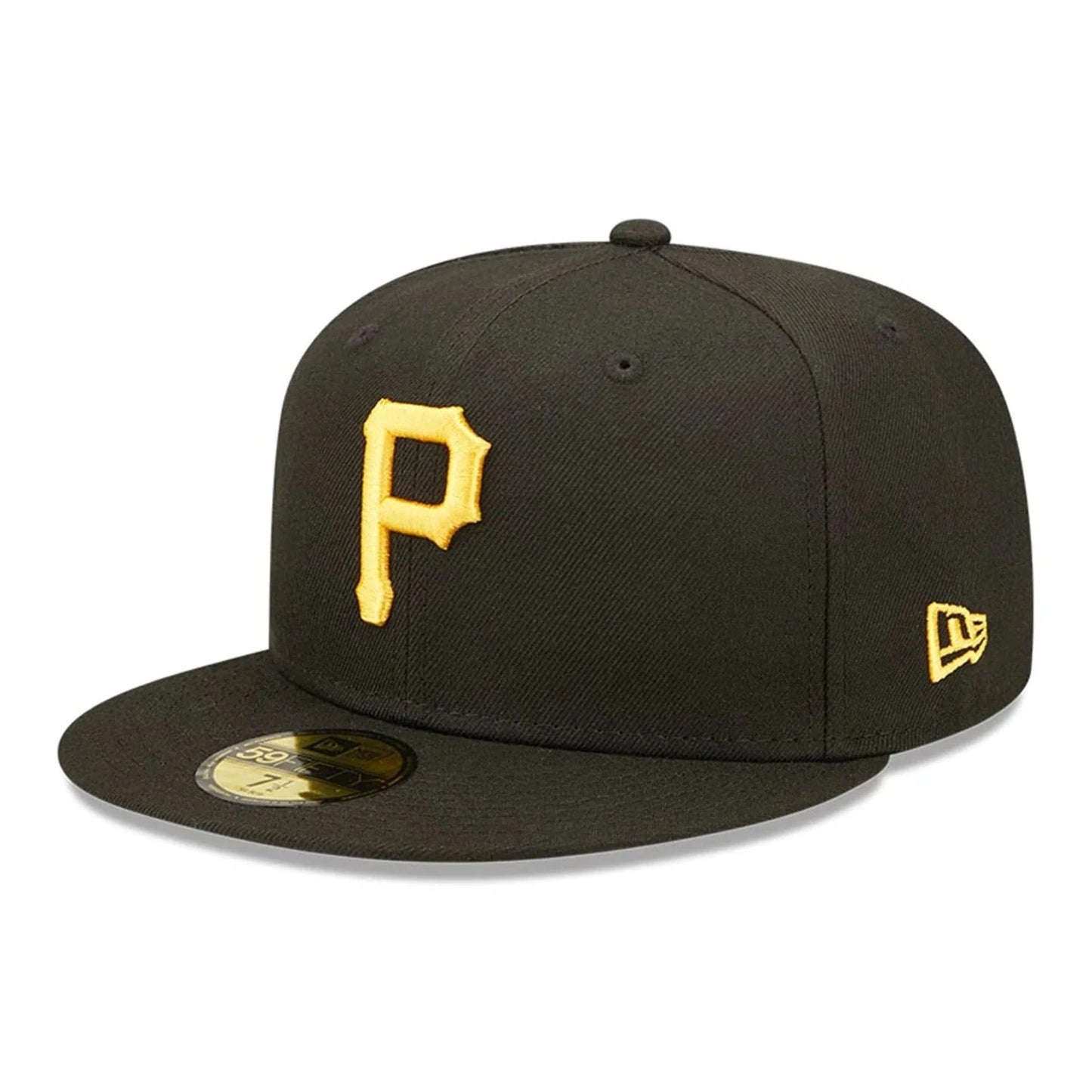 Pittsburgh Pirates MLB AC Perf 59FIFTY Fitted New Era Black/Yellow Official Team Hat Sports Fan Cap Official NFL Team Hat Football Fan Cap