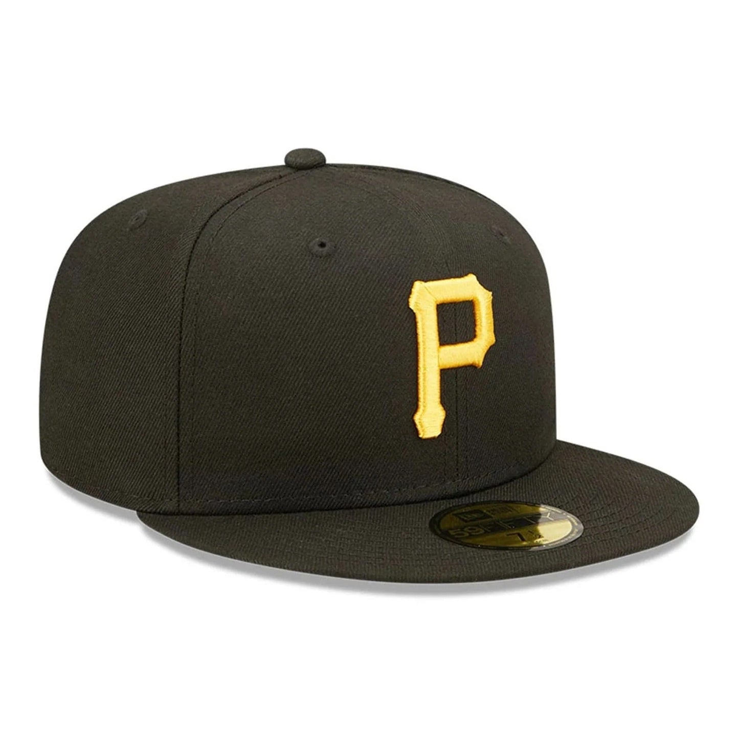 Pittsburgh Pirates MLB AC Perf 59FIFTY Fitted New Era Black/Yellow Official Team Hat Sports Fan Cap Official NFL Team Hat Football Fan Cap