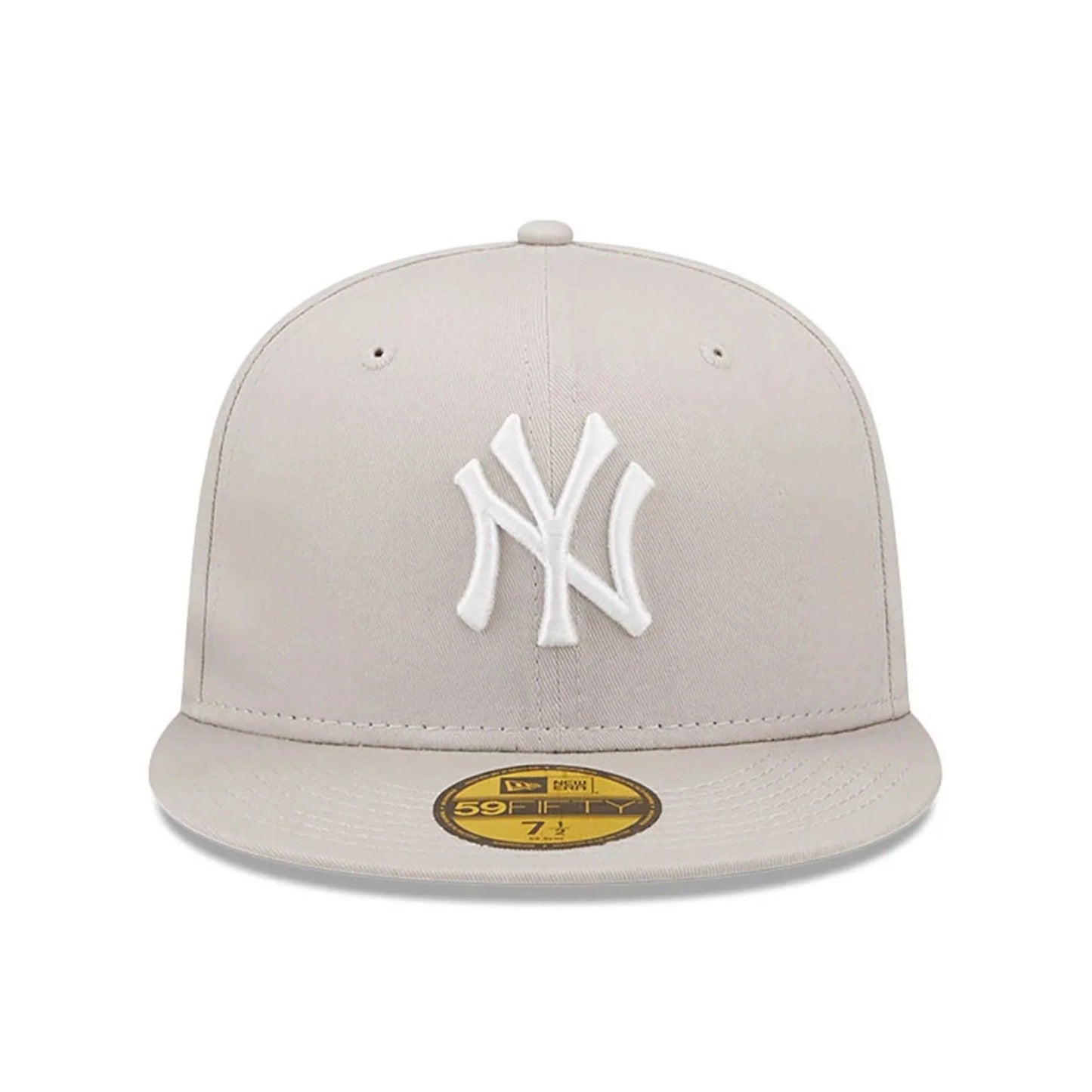 New York Yankees MLB League Essential 59FIFTY Fitted New Era Stone Official Team Hat Sports Fan Cap Official NFL Team Hat Football Fan Cap