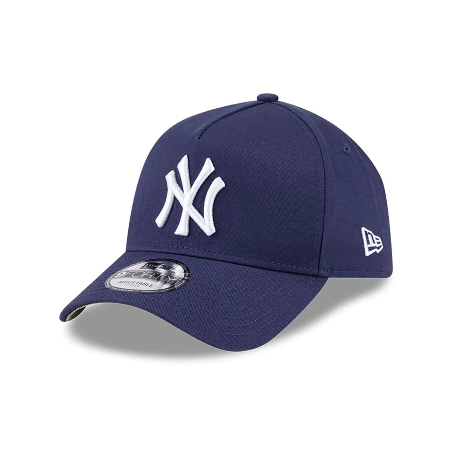 New York Yankees MLB Script A-Frame Snapback New Era Navy Official Sports Fan Gear Official NFL Fan Gear