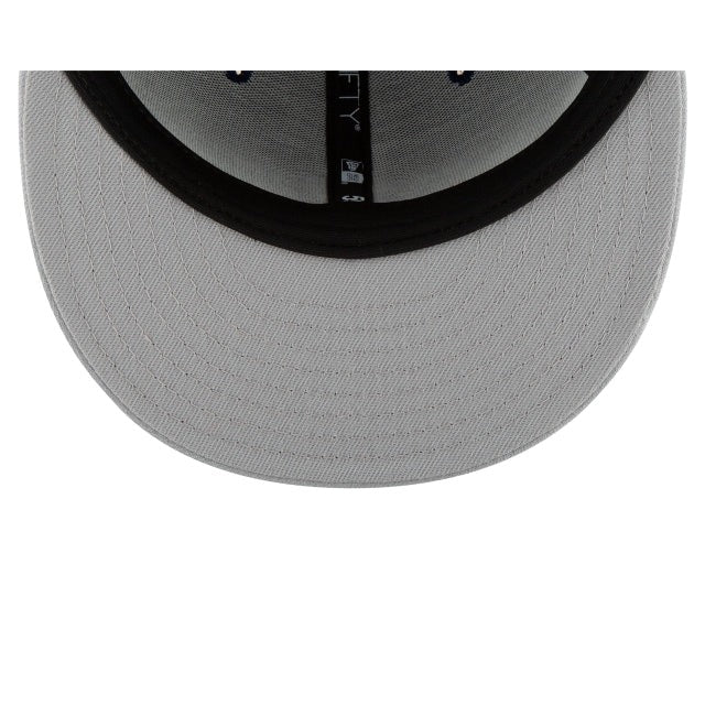 New York Yankees MLB Basic 59Fifty Fitted New Era Grey/White Official Team Hat Sports Fan Cap Official NFL Team Hat Football Fan Cap