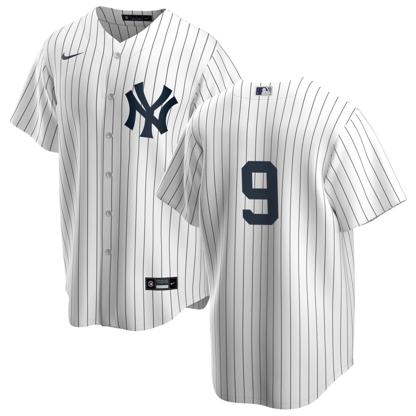 Men's Nike Craig Nettles #9 White New York Yankees Home Official Replica Player Jersey Official Team Jersey Sports Fan Apparel Official NFL Team Jersey Football Fan Apparel