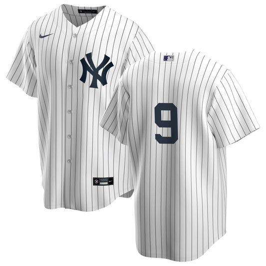 Men's Nike Craig Nettles #9 White New York Yankees Home Official Replica Player Jersey Official Team Jersey Sports Fan Apparel Official NFL Team Jersey Football Fan Apparel