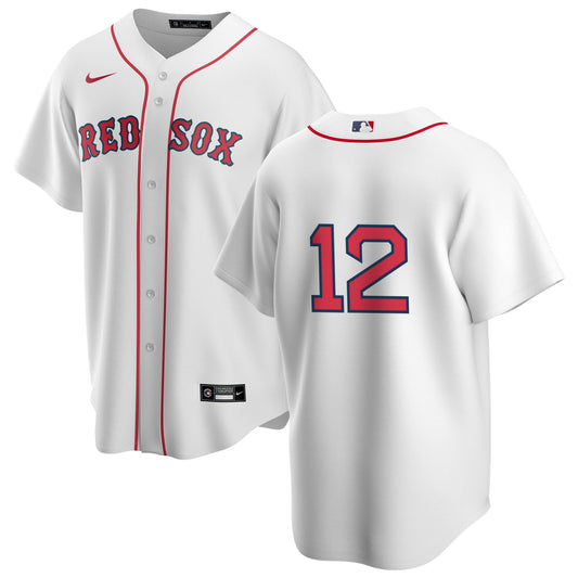 Men's Nike Boston Red Sox Mike Napoli #12 Home Official Replica Player Jersey Official Team Jersey Sports Fan Apparel Official NFL Team Jersey Football Fan Apparel