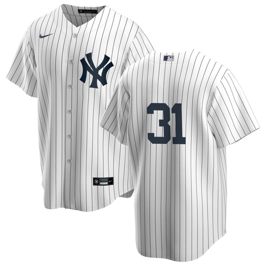Men's Nike Cam Schlittler #31 New York Yankees Home Official Replica Player Jersey Official Team Jersey Sports Fan Apparel Official NFL Team Jersey Football Fan Apparel