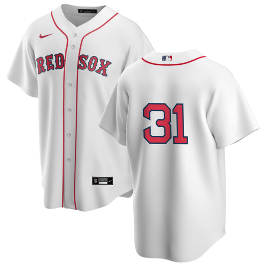 Men's Nike Boston Red Sox Liam Hendriks #31 Home Official Replica Player Jersey Official Team Jersey Sports Fan Apparel Official NFL Team Jersey Football Fan Apparel