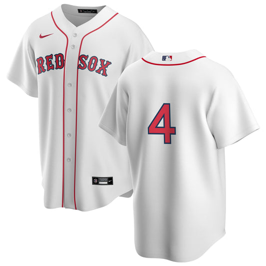 Men's Nike Boston Red Sox Joe Cronin #4 Home Official Replica Player Jersey Official Team Jersey Sports Fan Apparel Official NFL Team Jersey Football Fan Apparel