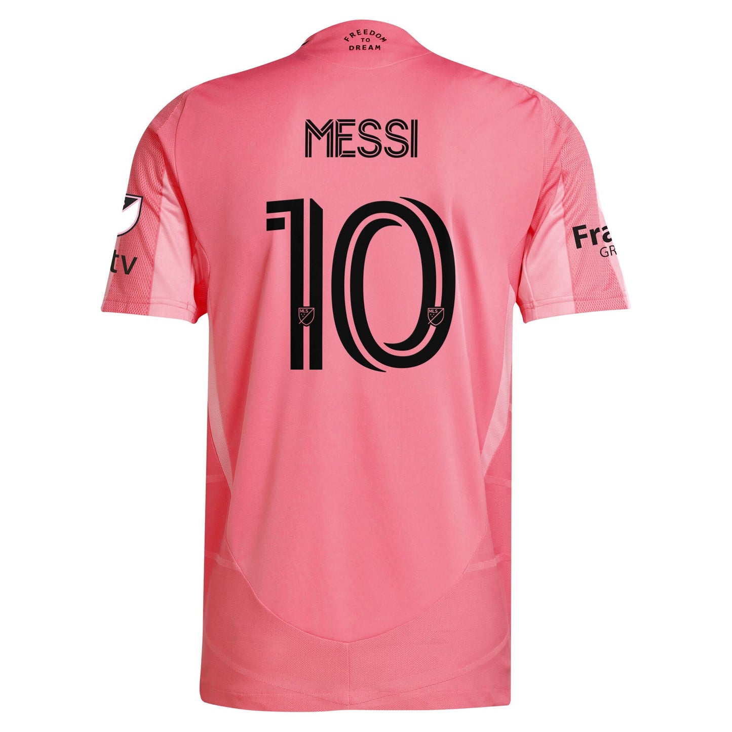 Lionel Messi Inter Miami CF 2025 26 Eufori Jersey - Pink Official Team Jersey Sports Fan Apparel