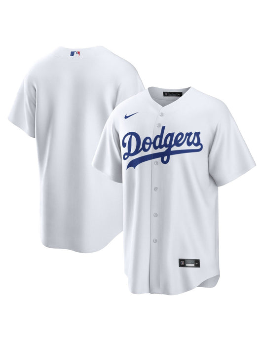 Los Angeles Dodgers Home MLB Game Jersey Nike Official Team Jersey Sports Fan Apparel Official NFL Team Jersey Football Fan Apparel