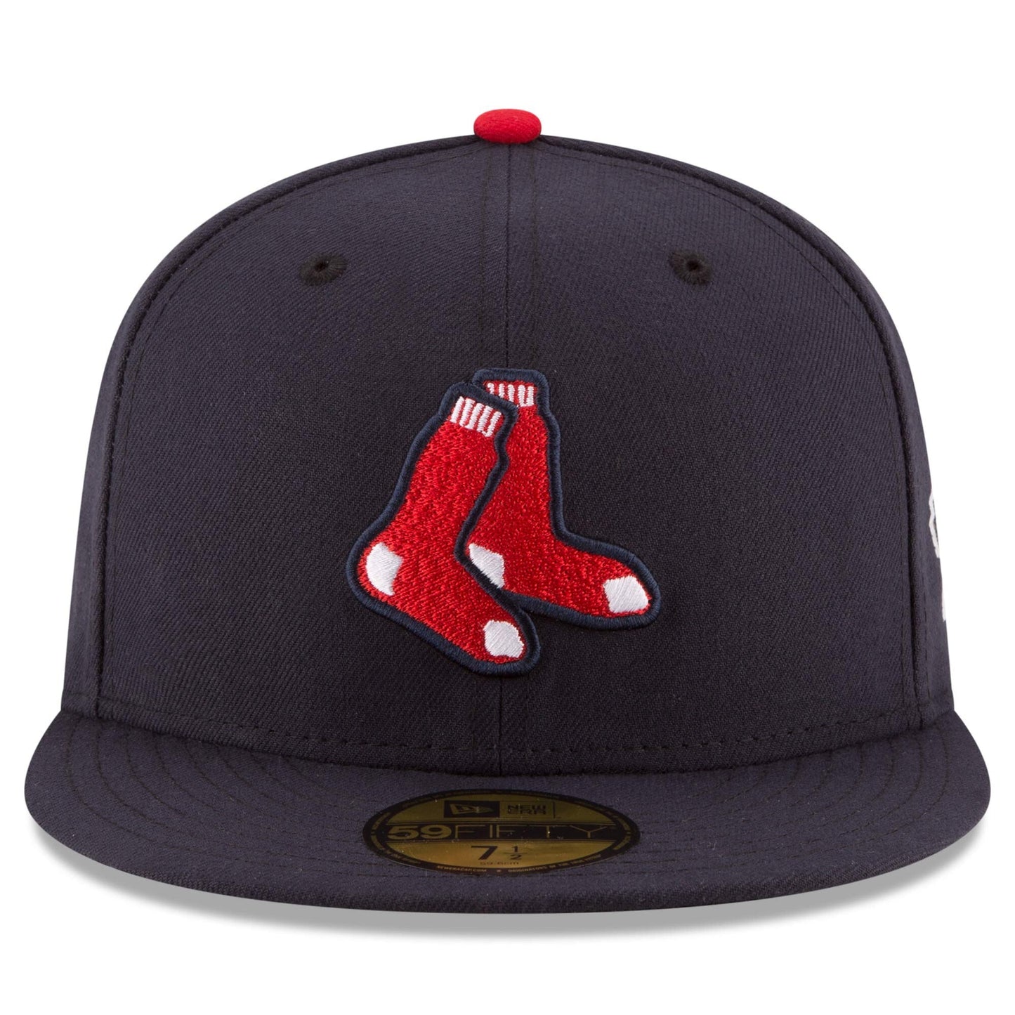 Men's Boston Red Sox New Era Navy Alternate Game Authentic Collection On-Field 59FIFTY Fitted Hat Official Team Hat Sports Fan Cap Official NFL Team Hat Football Fan Cap
