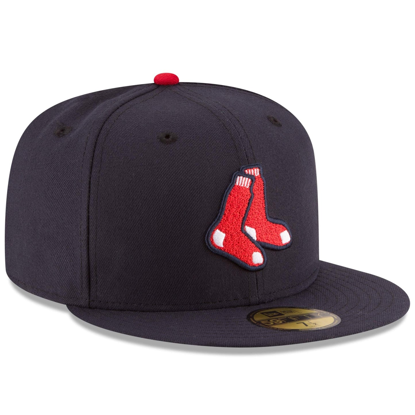 Men's Boston Red Sox New Era Navy Alternate Game Authentic Collection On-Field 59FIFTY Fitted Hat Official Team Hat Sports Fan Cap Official NFL Team Hat Football Fan Cap