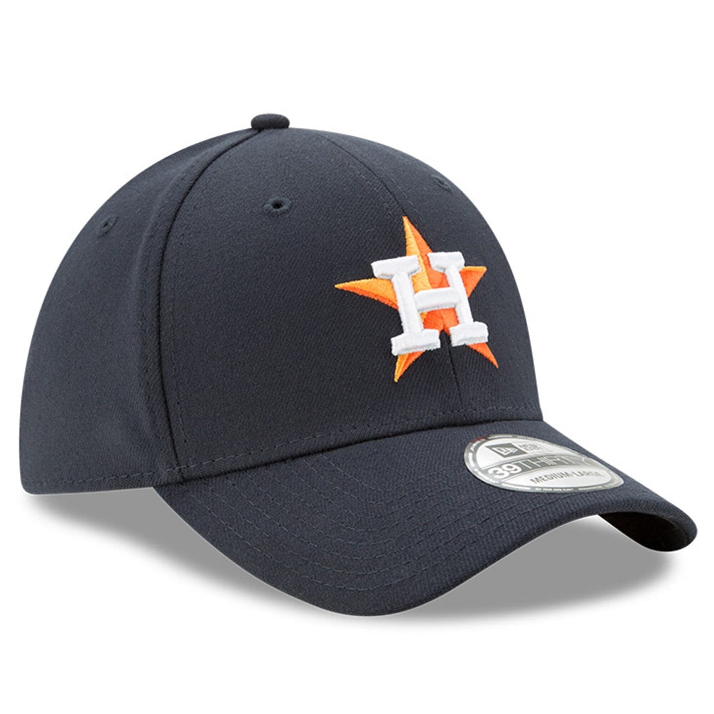Men's Houston Astros New Era Navy MLB Team Classic 39THIRTY Flex Hat Official Team Hat Sports Fan Cap Official NFL Team Hat Football Fan Cap