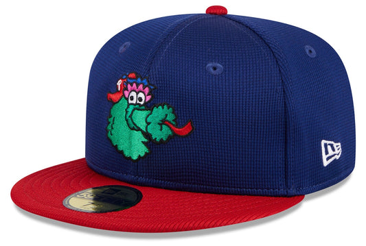 Philadelphia Phillies New Era Deep Blue 2025 Batting Practice 59FIFTY Fitted Hat Official Team Hat Sports Fan Cap Official NFL Team Hat Football Fan Cap