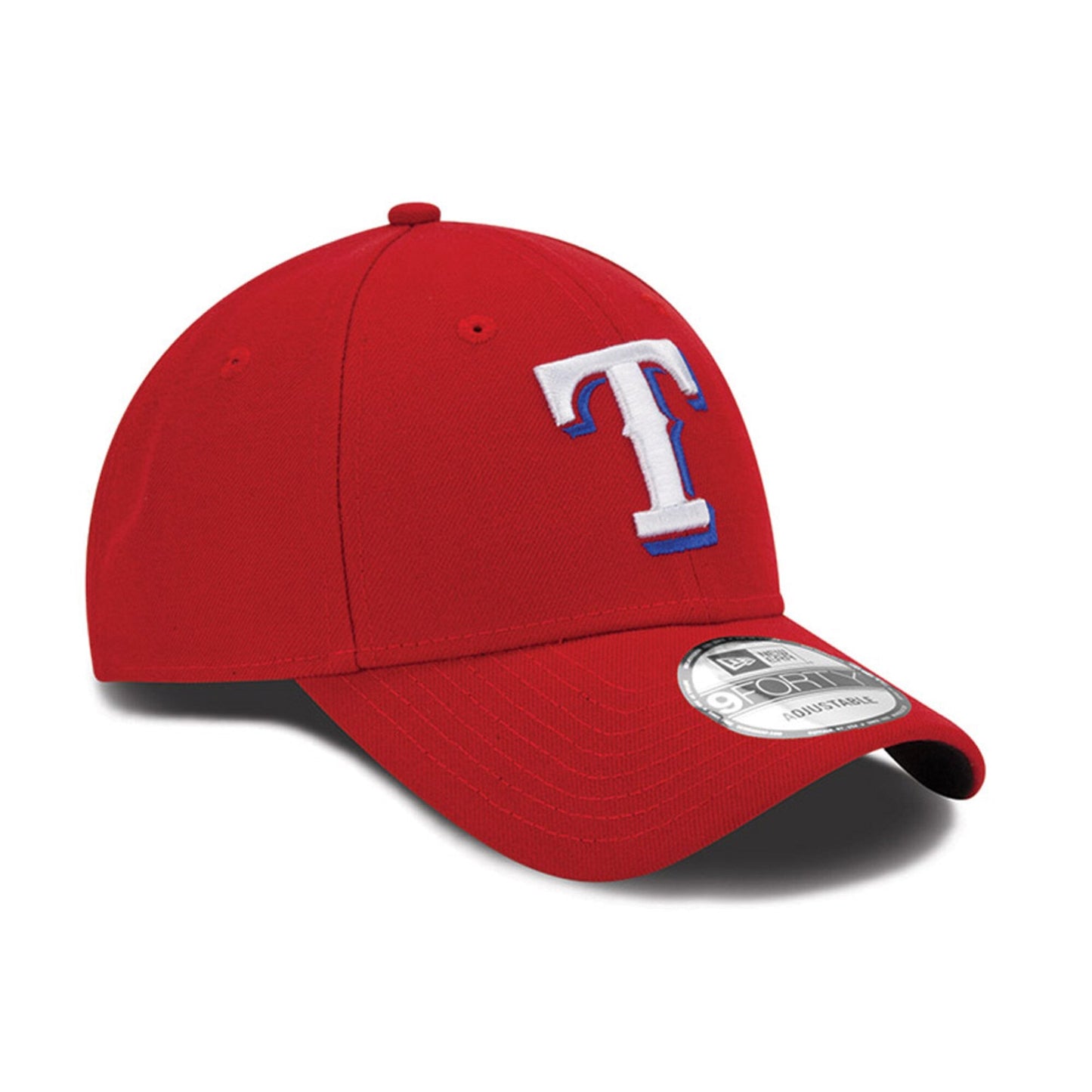 Men's Texas Rangers New Era Red League 9FORTY Adjustable Hat Official Team Hat Sports Fan Cap Official NFL Team Hat Football Fan Cap