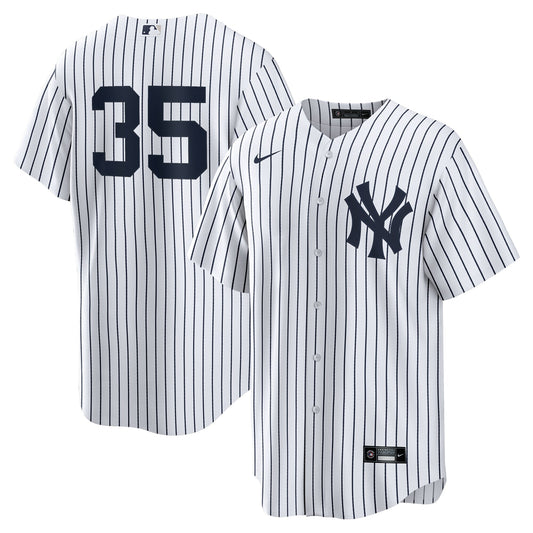 Men's Nike Cody Bellinger #35 White New York Yankees Home Official Replica Player Jersey Official Team Jersey Sports Fan Apparel Official NFL Team Jersey Football Fan Apparel