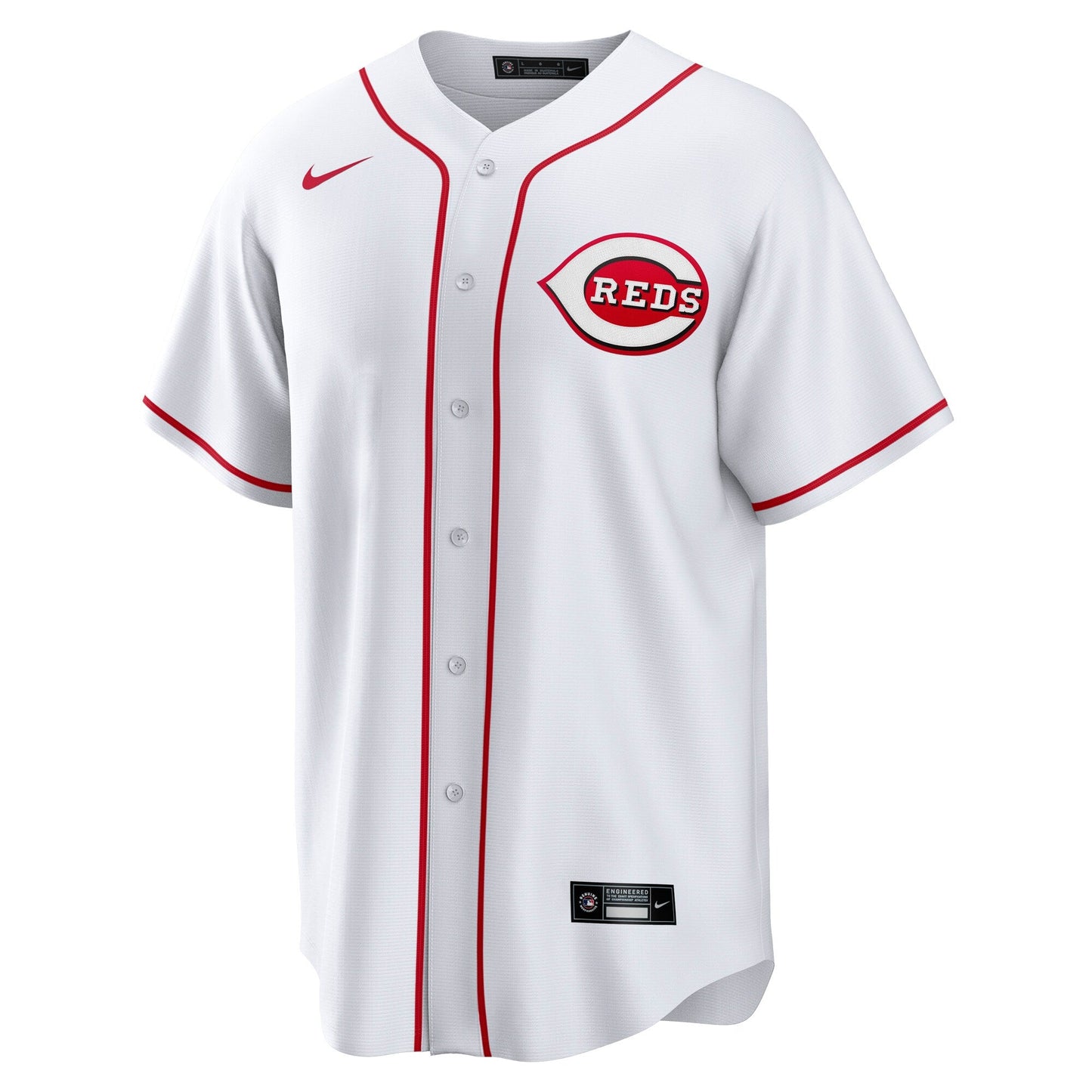 Men's Cincinnati Reds Elly De La Cruz Nike White Home Replica Jersey Official Team Jersey Sports Fan Apparel Official NFL Team Jersey Football Fan Apparel