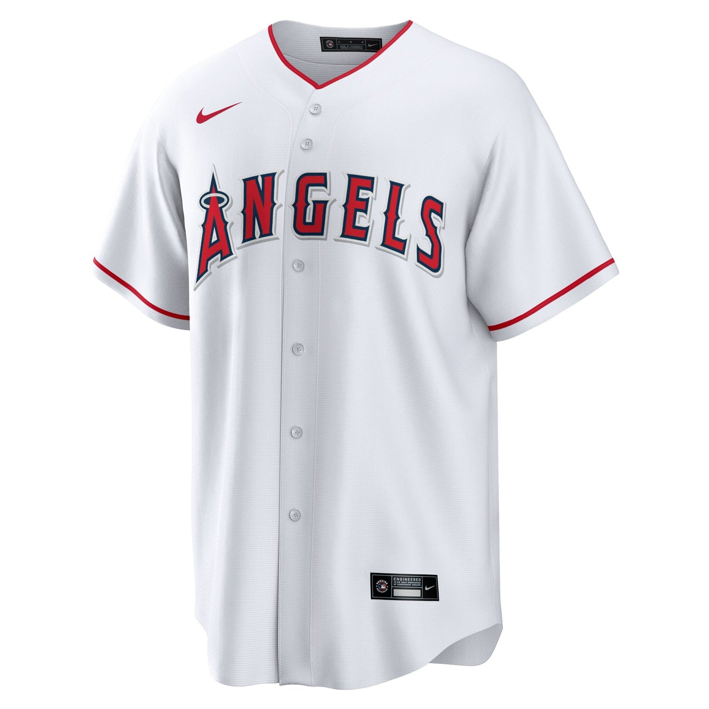 Men's Los Angeles Angels Mike Trout Nike White Home Replica Player Jersey Official Team Jersey Sports Fan Apparel Official NFL Team Jersey Football Fan Apparel