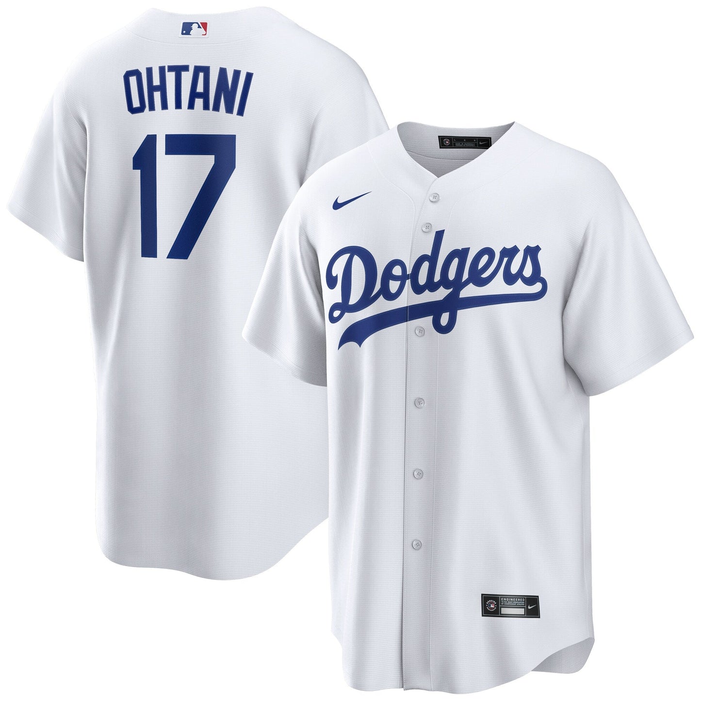 Men's Shohei Ohtani Los Angeles Dodgers Nike White Home Replica Team Jersey Official Team Jersey Sports Fan Apparel Official NFL Team Jersey Football Fan Apparel