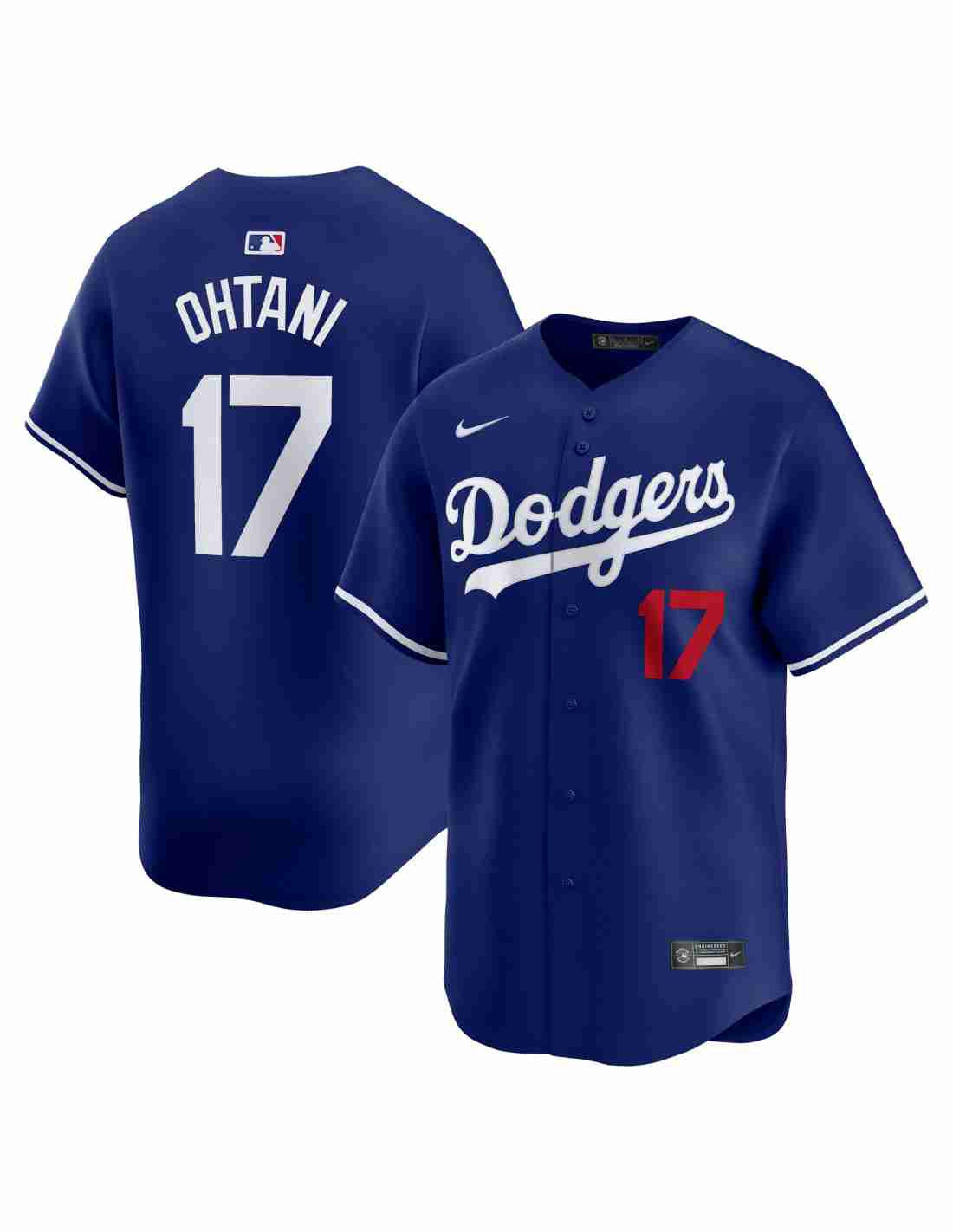 Shohei Ohtani Los Angeles Dodgers Alternate MLB Limited Jersey Nike Official Team Jersey Sports Fan Apparel Official NFL Team Jersey Football Fan Apparel