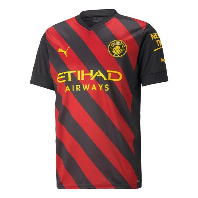 Erling Haaland Manchester City 2023 Puma Away Jersey Official Team Jersey Sports Fan Apparel