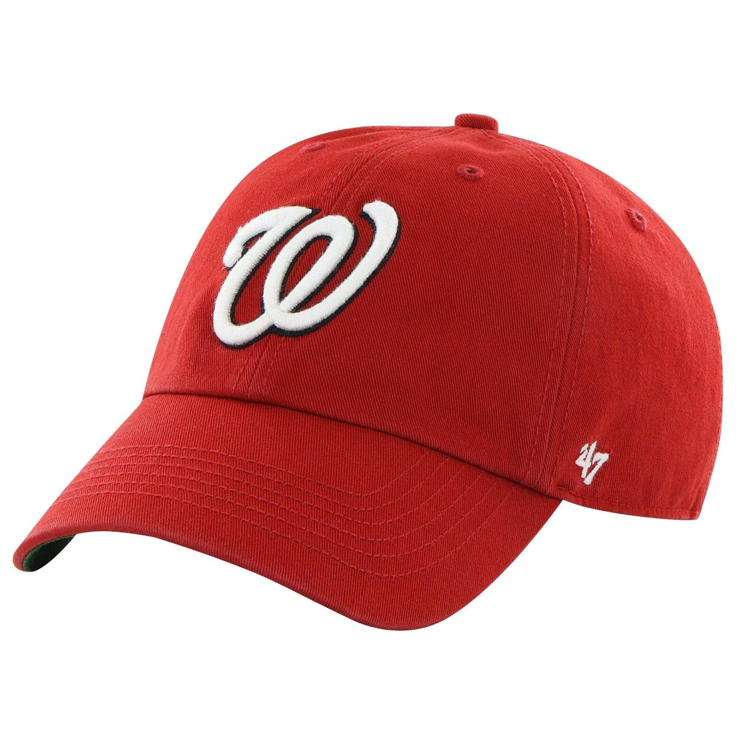 '47 Washington Nationals Red Home Franchise Fitted Dad Hat Official Team Hat Sports Fan Cap Official NFL Team Hat Football Fan Cap