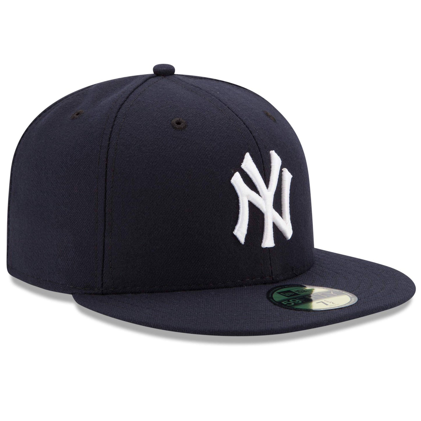 Men's New York Yankees New Era Navy Game Authentic Collection On-Field 59FIFTY Fitted Hat Official Team Hat Sports Fan Cap Official NFL Team Hat Football Fan Cap