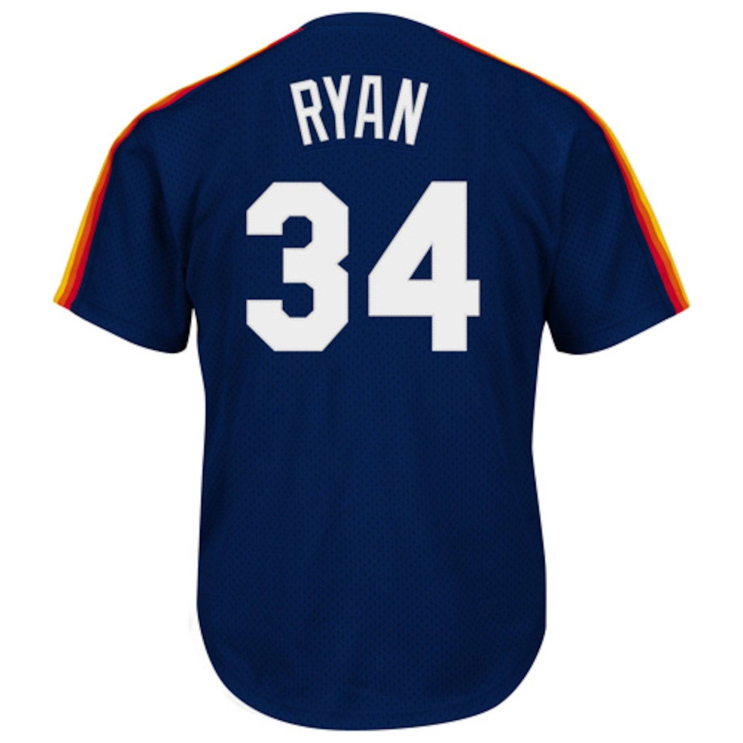 Men's Houston Astros Nolan Ryan Mitchell & Ness Navy 1988 Authentic Cooperstown Collection Mesh Batting Practice Jersey Official Team Jersey Sports Fan Apparel Official NFL Team Jersey Football Fan Apparel