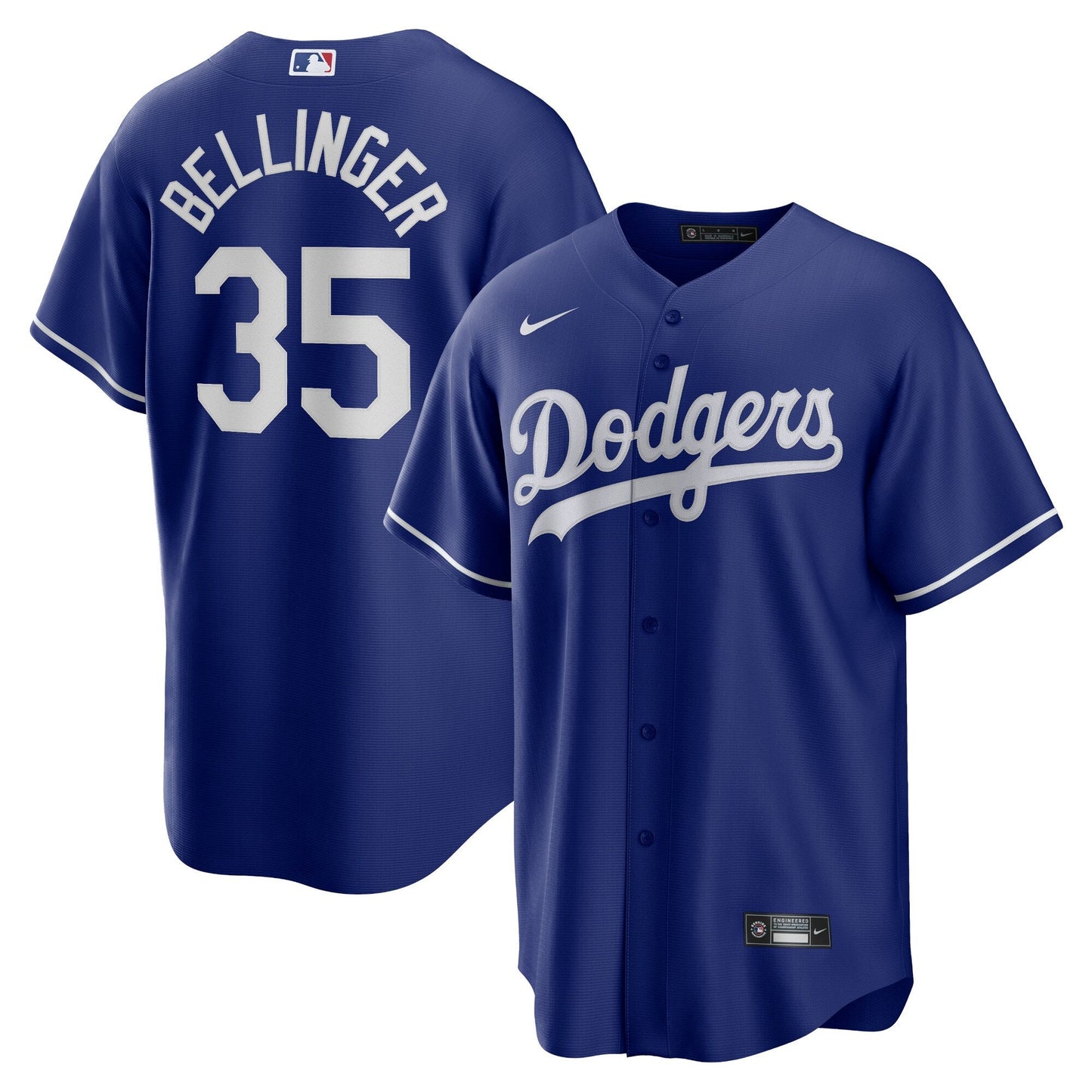 Men's Los Angeles Dodgers Cody Bellinger Nike Royal Alternate Replica Player Name Jersey Official Team Jersey Sports Fan Apparel Official NFL Team Jersey Football Fan Apparel