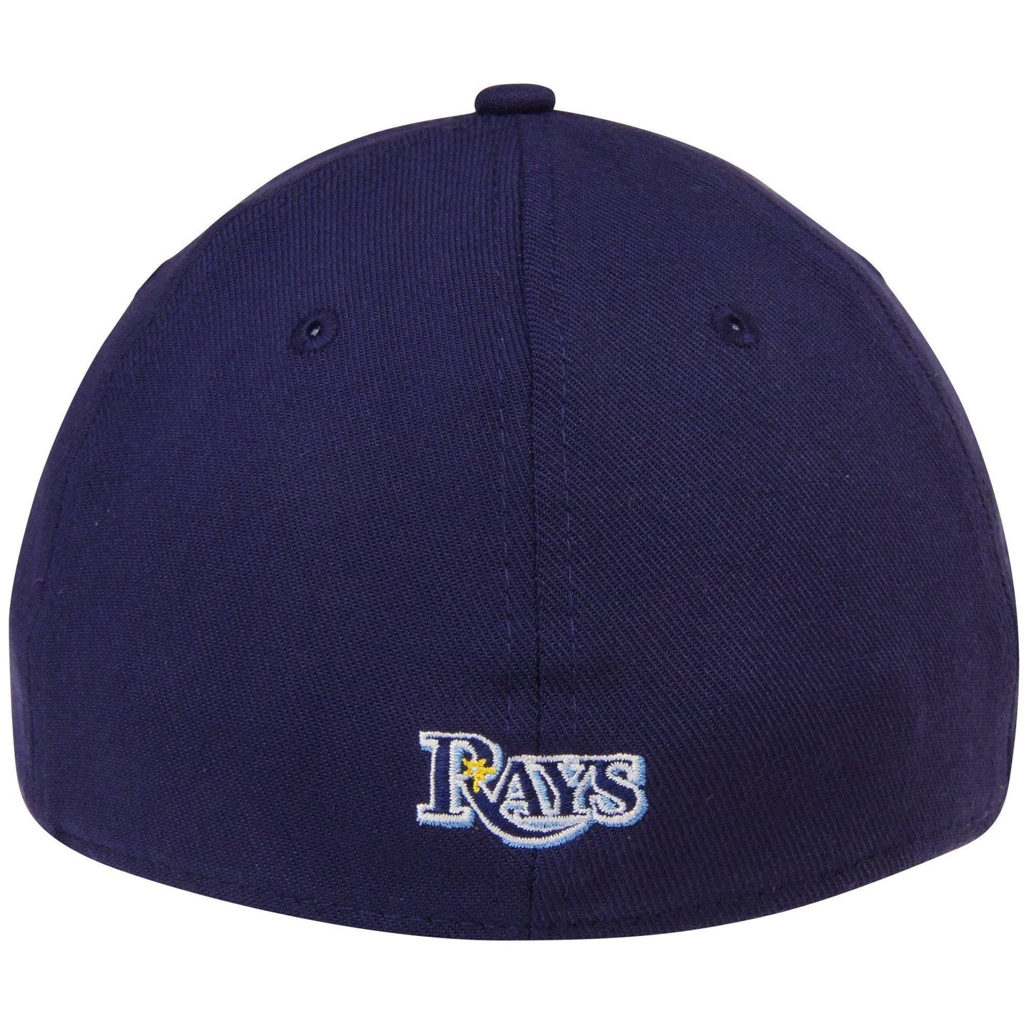 Men's Tampa Bay Rays New Era Navy MLB Team Classic 39THIRTY Flex Hat Official Team Hat Sports Fan Cap Official NFL Team Hat Football Fan Cap