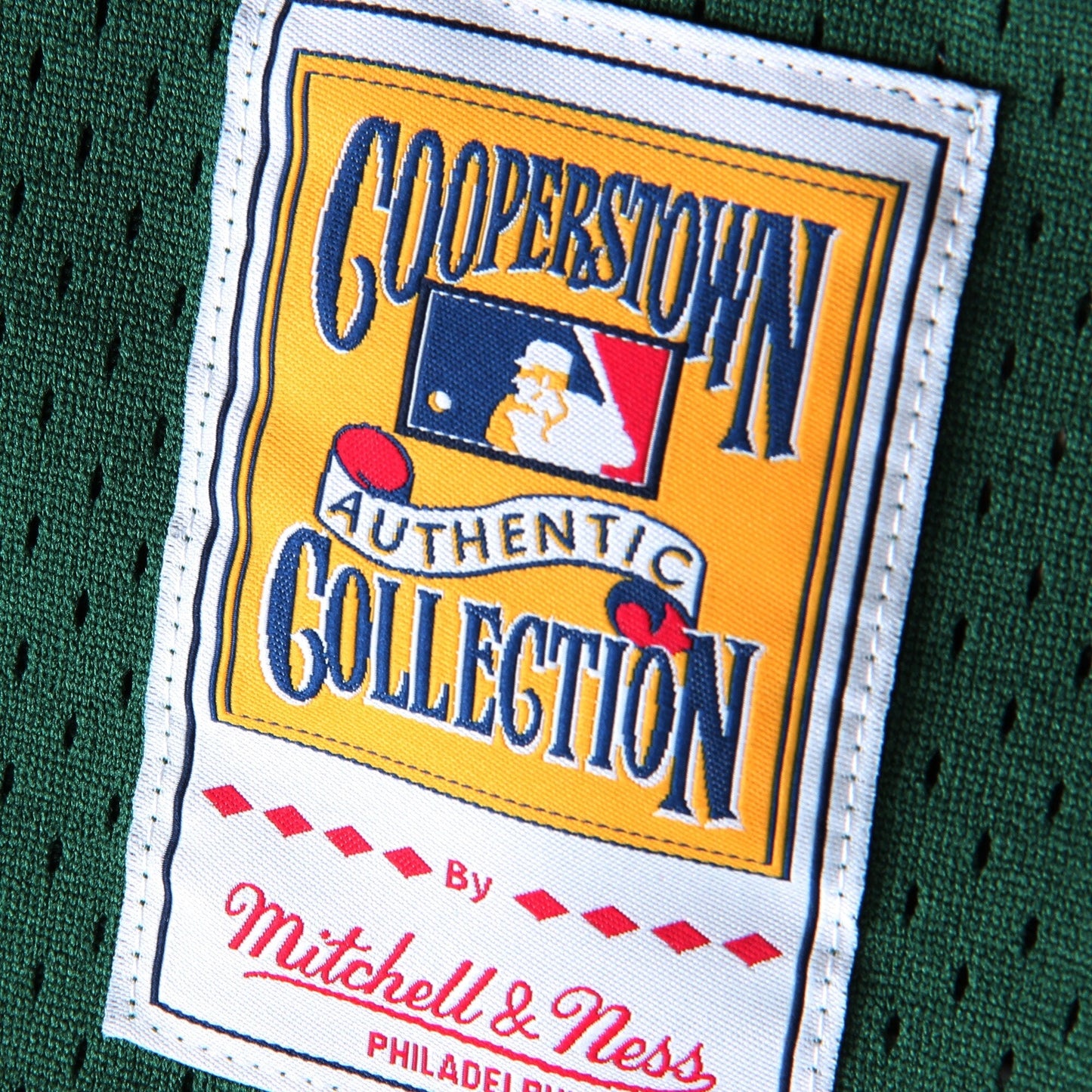 Men's Oakland Athletics Rickey Henderson 1998 Mitchell & Ness Green Cooperstown 1987 Mesh Batting Practice Jersey Official Team Jersey Sports Fan Apparel Official NFL Team Jersey Football Fan Apparel