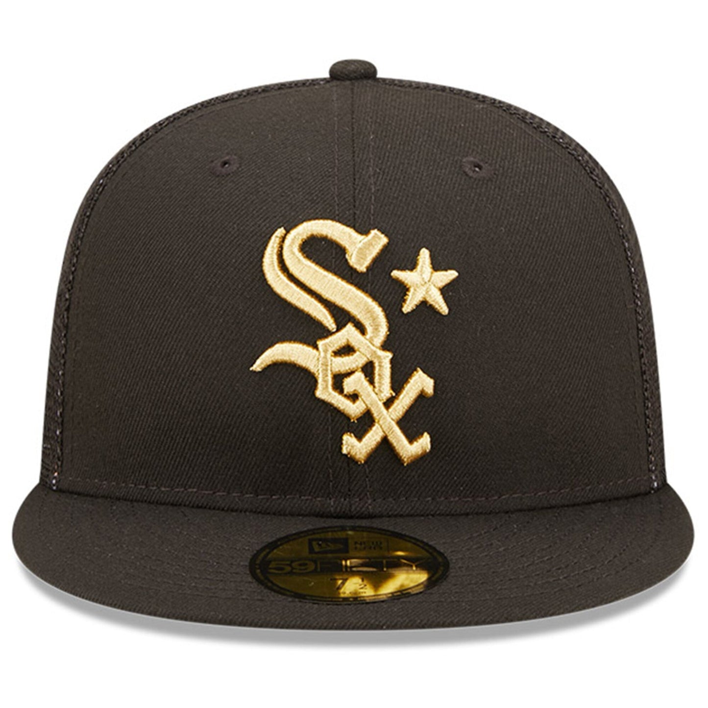 Men's Chicago White Sox New Era Black 2022 MLB All-Star Game On-Field 59FIFTY Fitted Hat Official Team Hat Sports Fan Cap Official NFL Team Hat Football Fan Cap